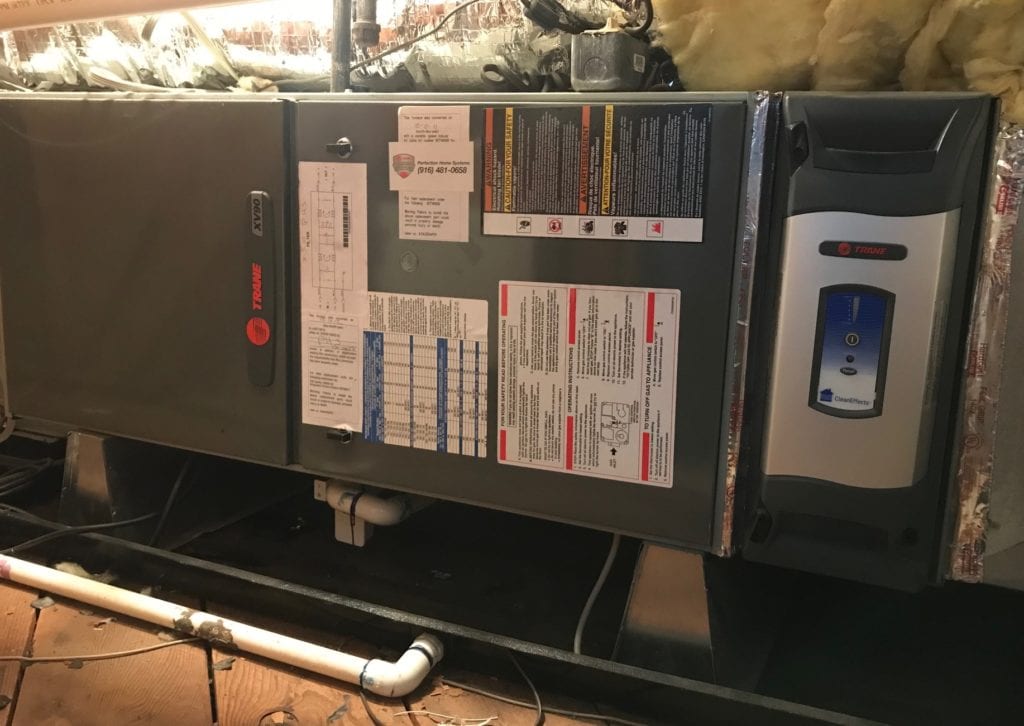 install horizontal furnace