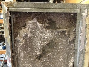 dirty hvac coil ductwork