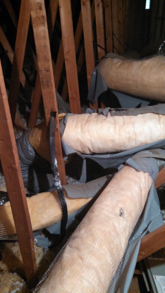 air conditioning repair sacramento - flexible duct