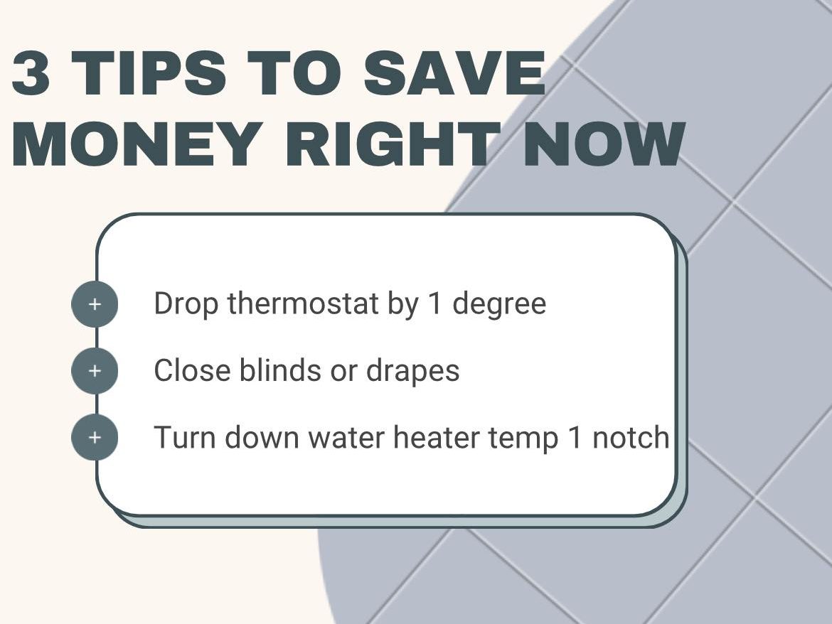 3 Tips to Save Money on Heating
