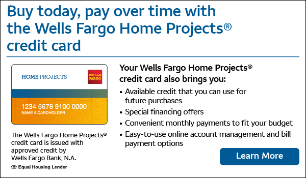HVAC financing - Wells Fargo