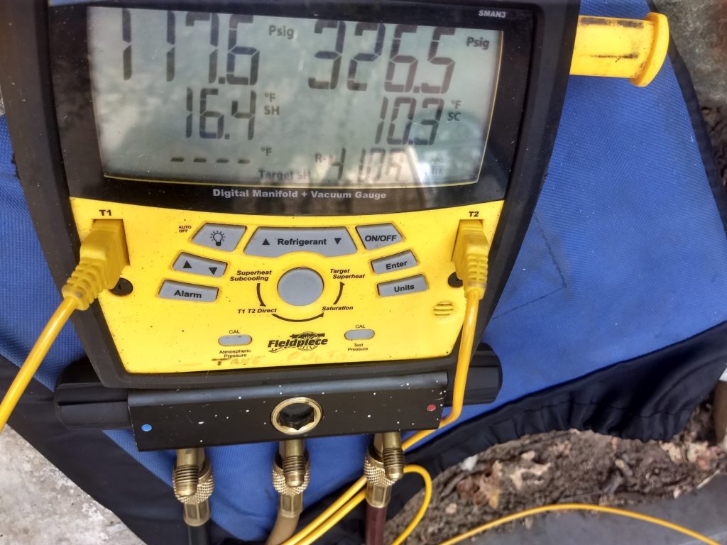 We check readings and refrigerant levels when you have your a/c professionally maintained.